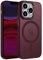 ORDA für iPhone 11 Pro Hülle 5.8 Zoll Kompatibel mit MagSafe,Magnetisch Handyhülle für iPhone 11 Pro Case Durchscheinende Matt Rückseite Dünn Stoßfest Schutzhülle Pflaume