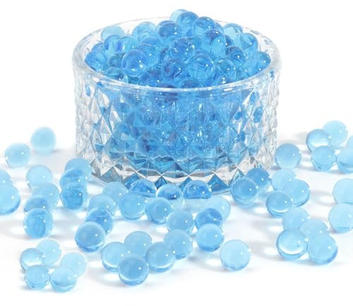 10000 Stück Wasserperlen Für Vasen,Water Beads,Wasser Perlen,Wasserperlen Für Pflanzen,Wasserkugeln,Gelkugeln Wasserperlen,Hochzeitsdekoration, Geburtstagsfeier Deco, Urlaubsdekoration,DIY(Blau)