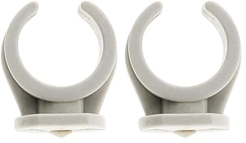 15 Clips sans chevilles Ø16, 20 ou 25 mm - Zenitech (Lot de 2)