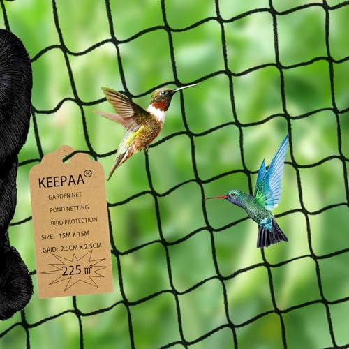 Garden Net Bird Netting - Poultry Netting Heavy Duty 1” Mesh (15M*15M)