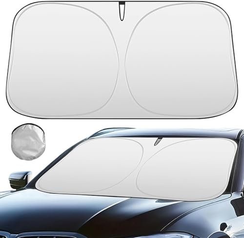 LiLiQi Parasol Delantero para KIA Carens(7seats) 2007-2012, Certificado Que bloquea el 99.87% RUV Accesorios Interior Delantero