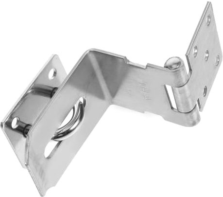 Gatuida Lock Hasp Vorhängeschloss Riegel Für Schranktüren Heavy Duty Türsicherung Mit Sicherem Verschlussmechanismus Geeignet Für Glastüren