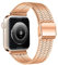 ZXZZNO Correa de acero inoxidable para Apple Watch Band Ultra 2 49mm 44mm 45mm 41mm 42mm 40mm S10 46mm 42mm Pulsera de metal para Iwatch Series 10 9 8 7 6 SE 5 4 Correas de reloj(Rose gold,42/44/45/49