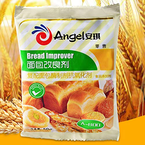 RASTKY Backzubehör für die Küche, Brotverbesserer, 50 G Trockenhefe, Begleiter für Weiche und Elastische Brote (Wie gezeigt)