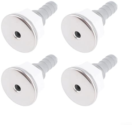 4 x gerade PVC-Düsen für Badewanne, Spa, Pool, Luftdüse für verbessertes Sprudeln ohne externe Stromversorgung