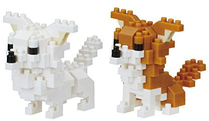 nanoblock NBC259 Dogs Chihuahuas, Multi
