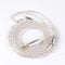 KBEAR 16 Core Upgrade 2 Pin Earphone Cable in Ear Monitor Replacement TRS Pure Silver Plated Copper Extension Cable with 0.78mm 2 Pin for AS10 ZS10 ZSX ZST ZS6 CCA C10 TRN V80 V90 X6 (2PIN 3.5mm)