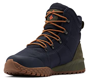Columbia Fairbanks Omni-Heat, Stivali da Neve Uomo, Abyss/Dark Adobe 2023 , 44 EU