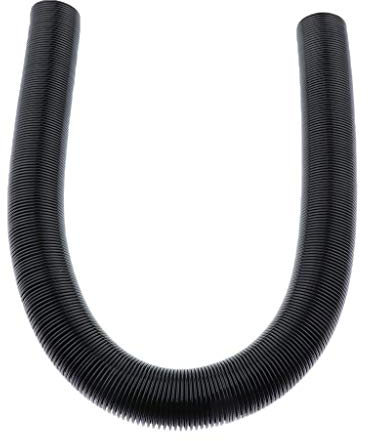 Tubayia - Tubo Flessibile per asciugacapelli, Colore: Nero