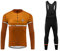 Uglyfrog Winter Radtrikot Set Thermo Fahrradhose Lang + Thermal Fahrradtrikot Langarm Pro/Windstopper/Atmungsaktiv/Winddicht