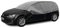 Abdeckplane Halbgarage Sonneschutz, Schneeschutz, UV Schutz, Winter & Sommer Größe M-L kompatibel mit Seat Leon III