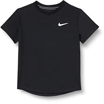 NIKE CV7565 B NKCT DF VCTRY SS TOP T-Shirt Boys Black/Black/White XS