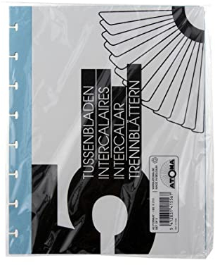 ATOMA Notizbuch System - Trennblätter - Karton - A5