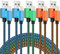 iPhone Charger Cable (6 FT) [MFi Certified] Nylon Braided Fast Charging Long Cables Compatible iPhone 14 13 12Pro Max/Pro/mini/11Pro Max/11Pro/11/XS/Xs Max/XR and More-Color, 5 Count (Pack of 1)