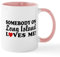 CafePress Somebody On Long Island Loves Me Mug 11 oz (325 ml) Ceramic Coffee Mug