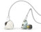 keephifi KBEAR Lark Earphone 1BA 1DD in Ear Monitor for Clear Sound, with 2Pin Detachable Cable Headset, HiFi Bass Noise-Isolating Earbud for Musicians, Singers, Audiophile (Green with mic)