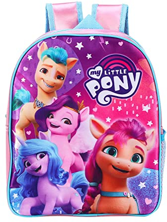 TDL My Little Pony Rucksack, Schultasche für Kinder, Reisen, niedliches Zubehör für Mädchen, Merchandise-Geschenke, 4236, mehrfarbig, One size