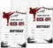 Karate-Geburtstagsparty-Einladungen, Kampfkunst-Thema, zum Ausfüllen, 20 Einladungen mit Umschlägen für Jugendliche Jungen (10,2 x 15,2 cm), Kinder-Ninja-Party-Dekorationen und -zubehör – 43