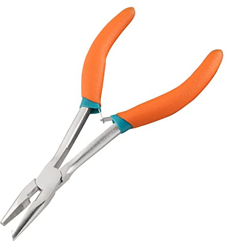 LEONTOOL Split Ring Pliers for Fishing Long Reach Long Nose Pliers 6 Inches Fishing Split Ring Plier Fishing Hook Remover Pliers Serrated Jaw with Side Cutters Small Jump Ring Opening Pliers
