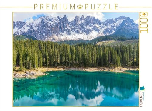 Puzzle · Karer See, Südtirol | 1000 Teile · Lege-Größe 64 × 48 cm · CALVENDO Puzzle