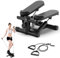 Platinum Gold Stepper für Zuhause, Up-Down-Swing-Stepper mit Power Ropes, Fitnessgeräte für Zuhause, Multifunktions-LCD-Display, Sportgeräte Zuhause, Fitness für Beine und Arme