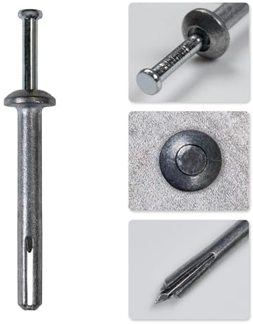 Metall Schlagdübel 200 Stück 6x50 mm Dämmdübel