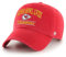 '47 Herren NFL Super Bowl LVIII Champions Clean Up verstellbare Mütze, Kansas City Chiefs, Rot, Einheitsgröße