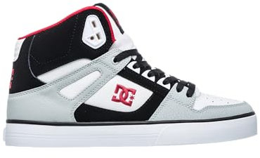 DC Shoes Pure High-Top - Leather High-Top Shoes for Men - Hi Tops - Männer - 42 - Rosa,