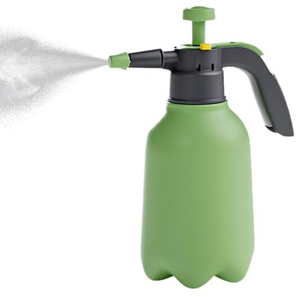 Regadera manual a presión | Regadera manual de gran capacidad | Pulverizador portátil de jardín de 2 L, regadera de bomba para el hogar, jardín