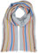 FRAAS Wollstola mit Highlight-Streifen - 60 x 180 cm - leichter Schal für Damen Cashmere Blue
