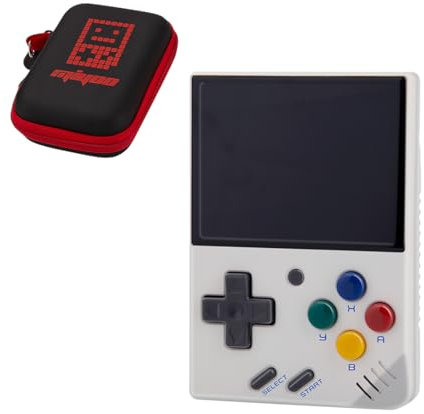 CreativeBlocker Console di gioco portatile, mini V4, Retro Console da 2,8 pollici, ultima per 5-6h, con borsa di stoccaggio