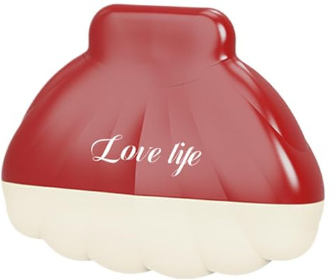 Mimoqk Reusable Lint Roller, Sticky Lint Roller, Lint Roller for Clothing, Shell Shape Lint Roller, Household Lint Roller, Reusable Sticky Roller, for Clothes, Pet Hairs, Car Seats