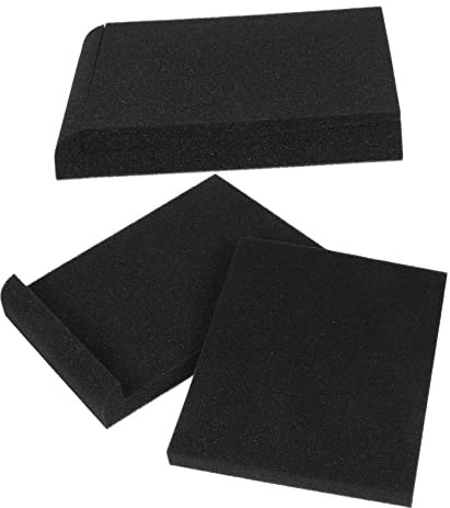 CIMAXIC 2stücke Schaumstoffpolster Für Lautsprecher Lautsprecher Isolation Pad Schaumstoffkissen Für Praktische Matte