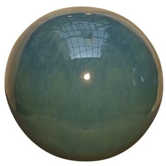 TucanoHamburg Kugel grün/blau glasiert 20cm, frostfest!