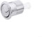 MeevrgR Dual Flush Button for Siamp Skipper 45 Chrome Round Toilet Cistern Push Button Water-Saving Full/Half Flush