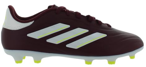 adidas Copa Pure 2 League FG GS Boys Shoes Size 3, Color: Shadow Red/Cloud White/Team Solar Yellow-Red