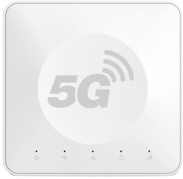 Aundhegrtt Routeur WiFi 5G Portable Routeur WiFi sans 5G Routeur sans Haute Vitesse WiFi 6 Port Ethernet Gigabit Point D'Accès Mobile WiFi pour et Les Voyages