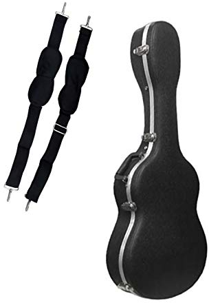 Cibeles - Custodia in ABS per chitarra classica, Nero