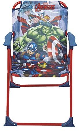 ARDITEX AV11919 Silla plegable con brazos de 38x32x53cm de MARVEL-Vengadores