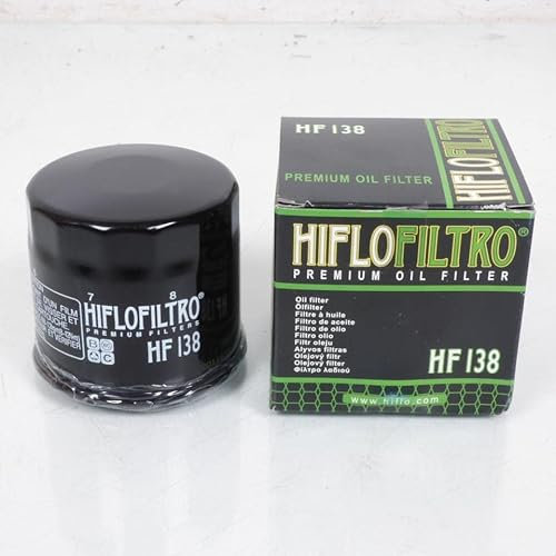 Filtre à huile Hiflofiltro pour Moto Suzuki 650 SV 2016 à 2017 HF138 Neuf