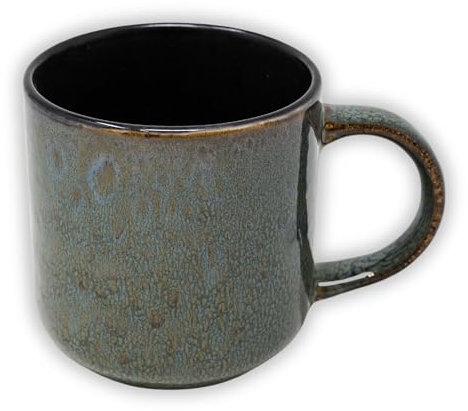 NAMAI - Set 4 Tazze Colazione - 350 ML - Porcellana - Adatte In Lavastoviglie e Microonde - Tazze Cappuccino - Set Tazze - Tazze Particolari - Tazze Cappuccino - Tazze Mug - Tazze Latte (Set 4 Mug)