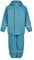 Color Kids Unisex Kinder Rain Set Solid Pu Regenjacke, Delphinium Blue, 86 cm
