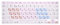 MMDW EU/UK Russian Language Keyboard Cover for Macbook Pro 13 Inch,15 Inch(with or without Retina Display,2015 or Older Version) for Macbook Old Air 13 Inch European/ISO Version Silicone Skin-Cream