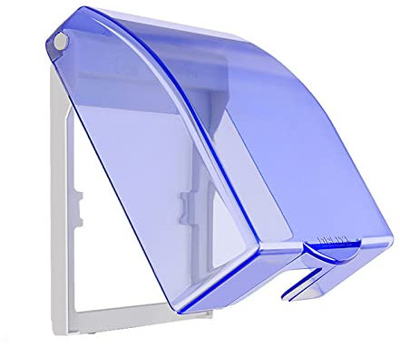 86 Typ Wandschalter Steckdose Schalter Stecker wasserdichte Box Gehäuse Spritzschutz Box Abdeckung für Bad Küche Zubehör 1 Stück