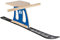 SkiBock Race Skirodel Komplett-Set Schlitten Ski Schnee Rodel blau