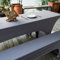 EBETA E Elastisch Biertischhussen Biertisch-Auflage & Tischdecke für 50cm Breite Bierzeltgarnitur Stretch Hussen für Festzeltgarnituren Hussen (Taupe)