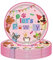 16pc Paw Print Pink Puppy Girl Dog Plates - Disposable Dinnerware for Birthday Party Decor