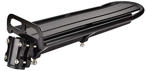 Fahrrad-Rücksitz-Gepäckträger, Fahrrad-Gepäckträger, 10 kg, verstellbarer Fahrrad-Gepäckträger-Halter, Aluminiumlegierung, Fahrradhalterung, Rücksitz-Gepäckträger, Kofferraum for Fahrradzubehör