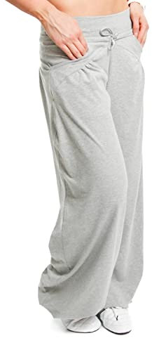 WINSHAPE Damen Wte3 Trainingshose, Grey-Melange, XL EU