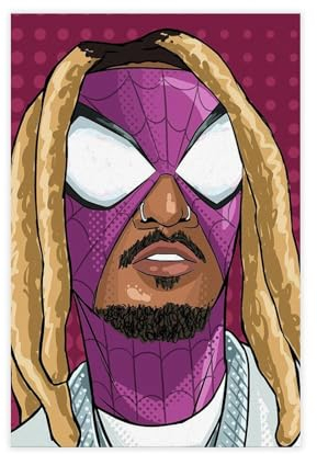 Yeepi Future Comic-Poster, Leinwand-Poster, Wandkunst, Dekordruck, Bild, Gemälde für Wohnzimmer, Schlafzimmer, Dekoration, ungerahmt, 30 x 45 cm